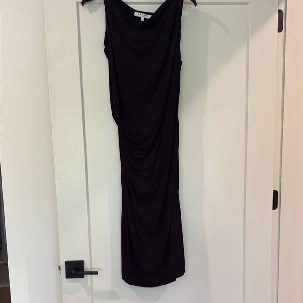 Elegant LK Bennett Black Sleeveless Dress